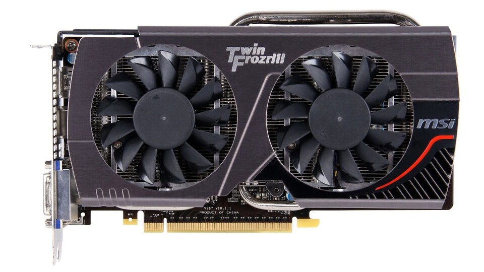 Das Kühlsystem der MSI Geforce GTX 660 Twin Frozr III kam in ähnlicher Form schon häufiger zum Einsatz - und überzeugte häufig nicht durch eine leise Geräuschkulisse.