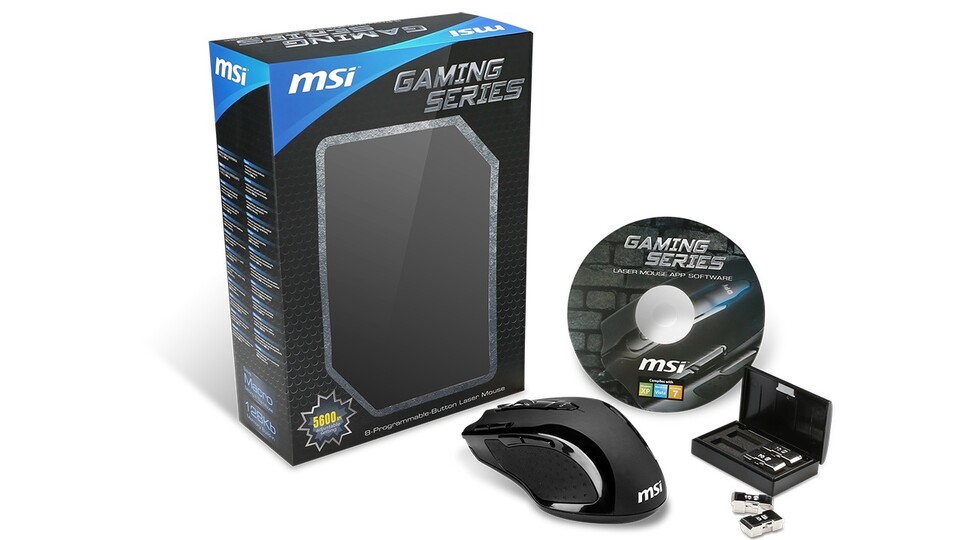 Die MSI W8 Gaming Mouse erweitert das Angebot des Herstellers für Spieler.