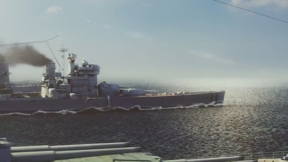 So stimmungsvoll, wie uns der Trailer glauben machen mag, sieht Navy Field 2 dann doch nicht aus.