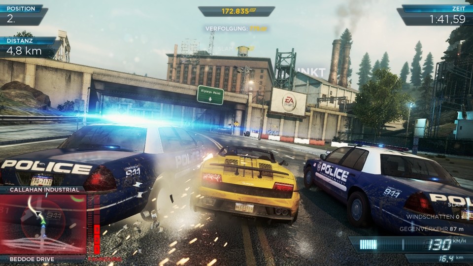 Das Rennspiel Need for Speed: Most Wanted gibt es derzeit kostenlos bei Origin.