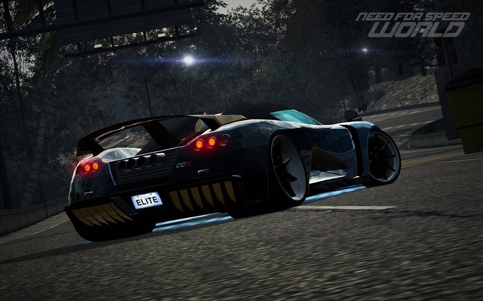 Dieses Auto kostet in Need for Speed: World 100 Dollar.