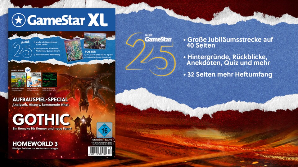 Die neue GameStar. Ab dem 21.09. im Handel.