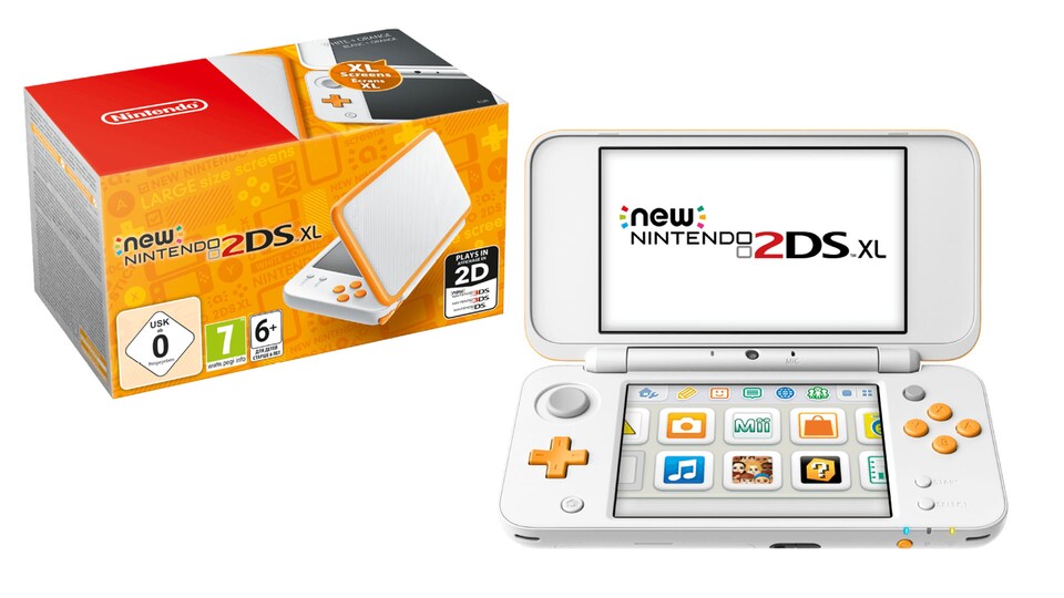 New Nintendo 2DS XL: Dank Doppel-Display immer noch interessant für zwischendurch.