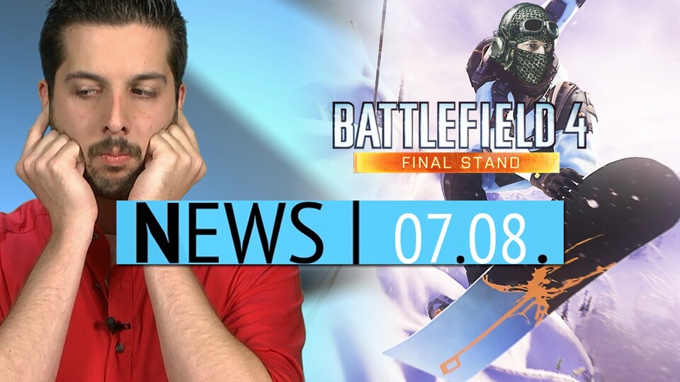 News - Donnerstag, 7. August 2014 - Snowboards in Battlefield 4 + Twitch ohne geschützte Musik