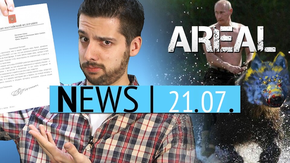 News - Montag, 21. Juli 2014 - Putin liebt Areal, Rock Band für PS4 + XB1 + Dota-2-Finale