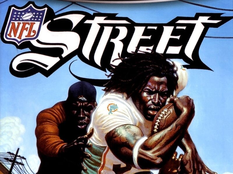 Grund der Klage: Das Tattoo auf dem rechten Arm von Football-Profi Ricky Williams auf dem Cover von NFL Street.