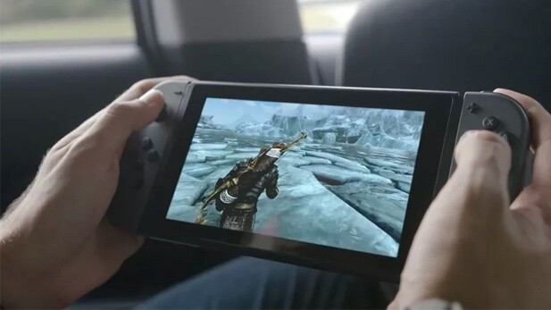 Eindeutig zu sehen: Der erste Trailer der Nintendo Switch zeigt auch Skyrim. Bethesda gibt offiziell nur bekannt, dass man mit Nintendo gerne am Trailer gearbeitet hat. Eine tatsächliche Skyrim-Umsetzung will man aber noch nicht bestätigt.