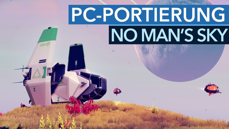 No Mans Sky - Video: Ersteindruck zur PC-Technik des Weltallspiels