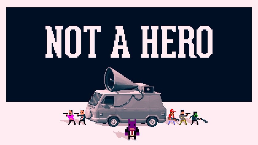 Not a Hero erscheint noch im Sommer 2014 für den PC. Es handelt sich um einen 2D-Deckungsshooter vom OlliOllio-Entwickler roll7.