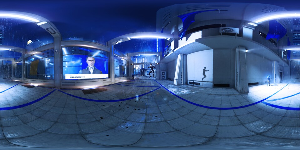 Mit Nvidias Screenshot-Tool Ansel können Sie unter anderem solche 360 Grad-Bilder erstellen. Momentan wird Ansel aber nur von Mirror's Edge Catalyst unterstützt.