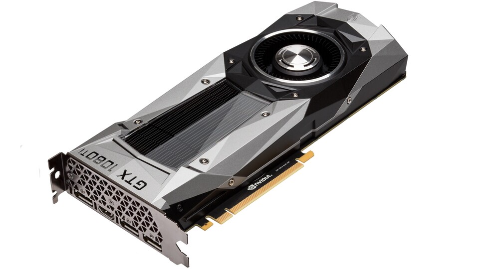 Nvidias GTX 1080 Ti ist momentan die schnellste Geforce-Karte für Spieler, daher kommt sie auch in unserem CPU-Testsystem zum Einsatz.