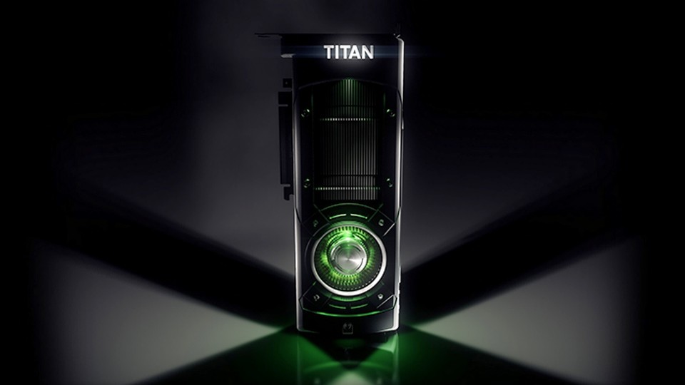 Die Nvidia Geforce GTX Titan X benötigt wohl maximal 250 Watt. (Bildquelle: Nvidia)