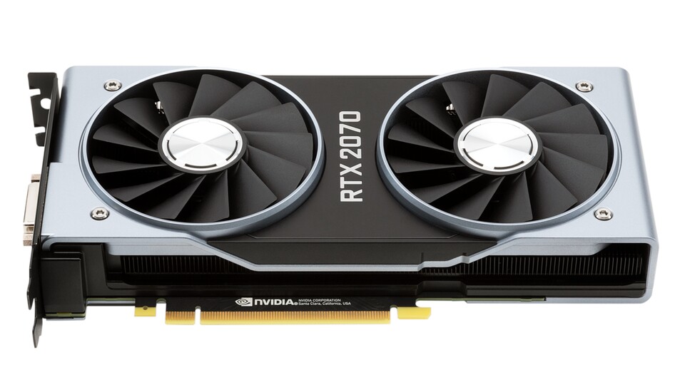 Die Geforce RTX 2070 ist derzeit Nvidias günstigste Turing-Grafikkarte und bietet ab 500 Euro in Spielen eine ausreichend hohe Performance für WQHD-Gaming.