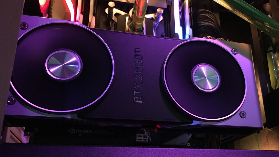 Die Nvidia Geforce RTX 2080 Ti Founders Edition ist schon ausverkauft.