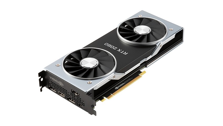 Die Nvidia Geforce RTX 2080 wird zunächst das Modell mit den größten Liefermengen sein.