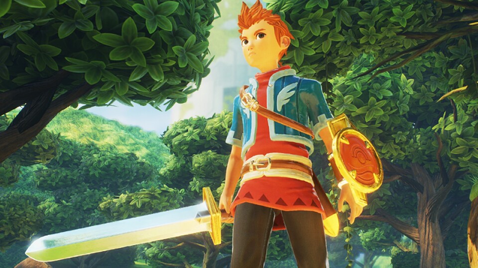 Dieser junge Mann sieht Link nicht nur zufällig ähnlich. Oceanhorn bedient sich recht großzügig bei Zelda.