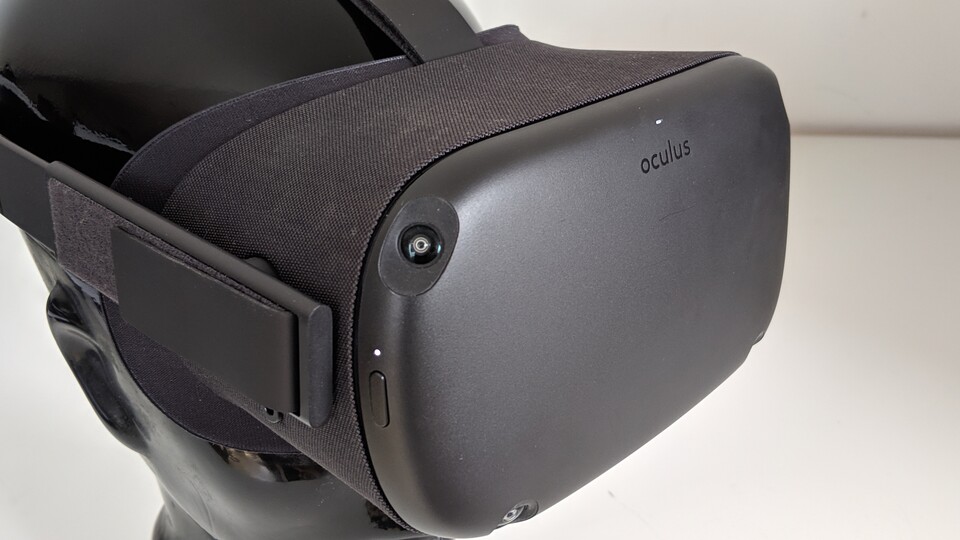 Die vier sinnvoll platzierten Kameras der Quest sorgen für ein Tracking auf dem Niveau der Oculus Rift.