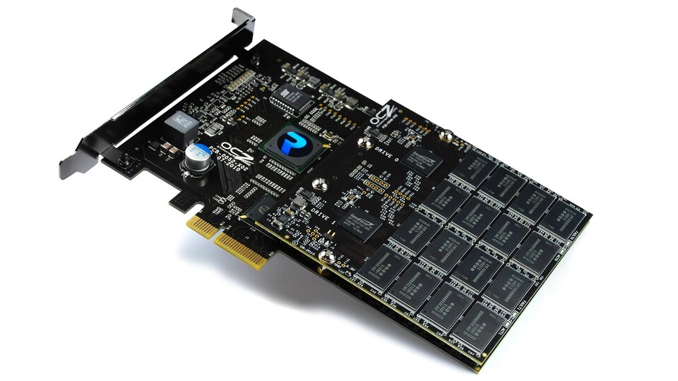 Für High-End-SSDs wie diese PCI-Express-Variante von OCZ werden schnell weit über 1.000 Euro fällig.