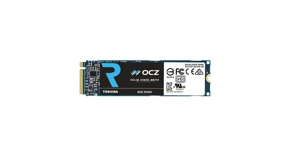 Die OCZ RVD400 ist eine M.2-SSD mit 512 GByte MLC-Speicher.