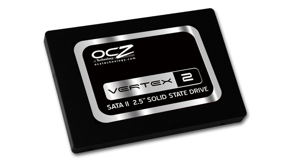 Etwas älter, aber immer noch schnell: OCZ Vertex 2 mit 120 GByte.