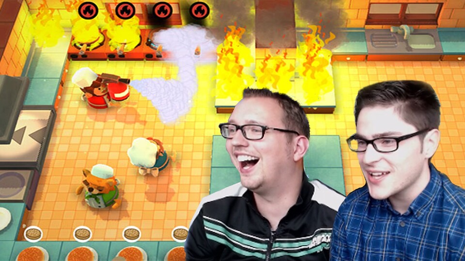 Overcooked - Angespielt: Tobi und Mirco retten im Kochfieber das Zwiebelreich