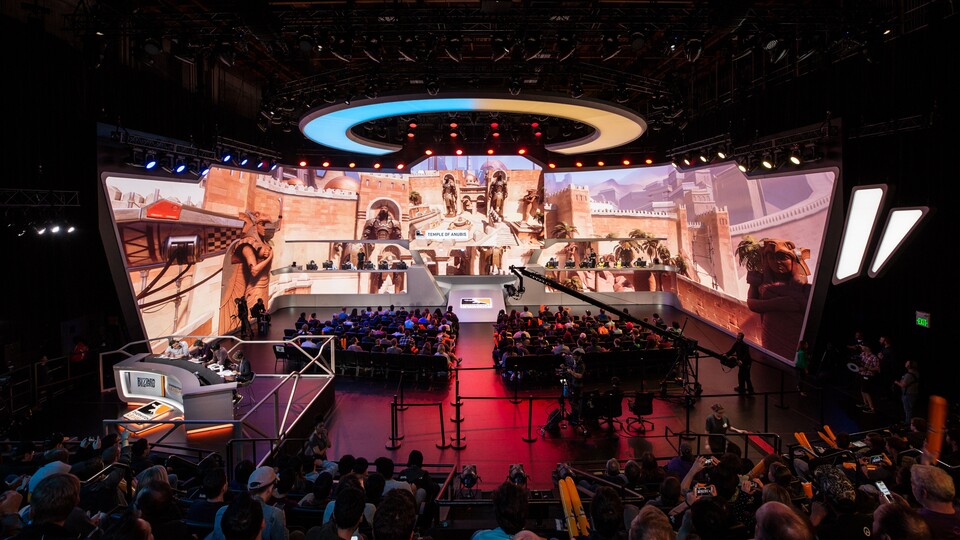 Die Blizzard-Arena ist in einem ehemaligen TV-Studio untergebracht. (Foto: Blizzard Entertainment / Robert Paul)