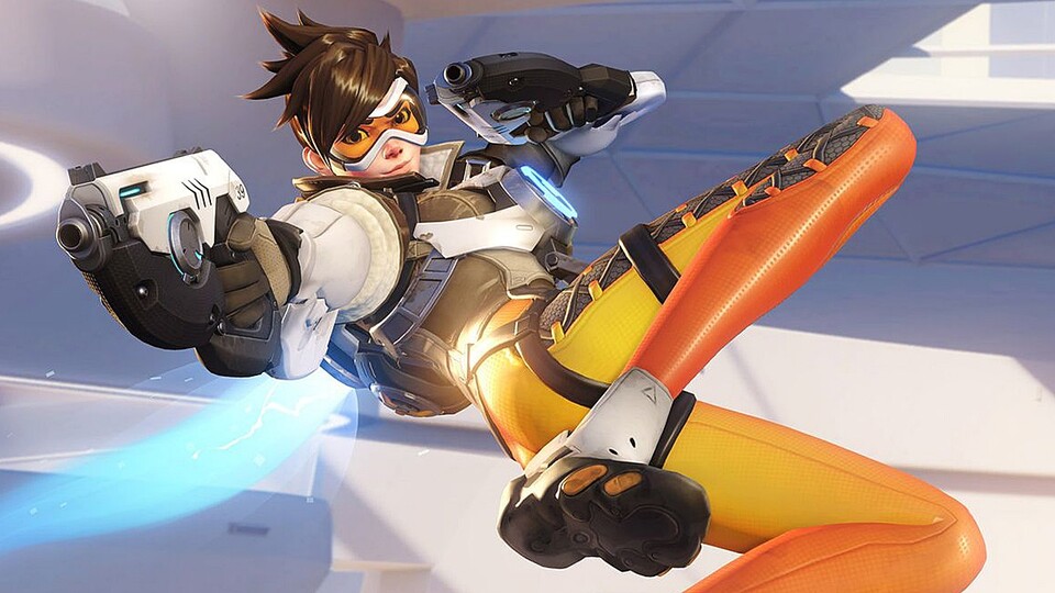 Overwatch meets Heroes of the Storm: Tracer ist die erste Heldin aus dem Shooter-Universum, die zum MOBA hinzugefügt wird.