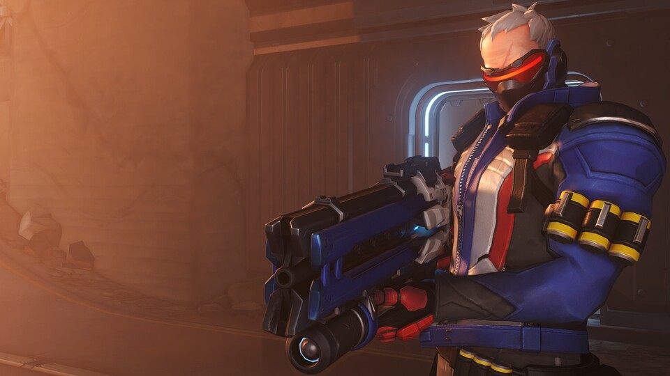 Tipps zu Soldier: 76 im Hero-Guide: Wer's gern ein bisschen klassisch mag, kann sich getrost diesen Helden greifen. 76 kann sprinten, ganz normal schießen und hat manchmal einen Aimbot. Also genau so wie man es aus gewöhnlichen Shootern kennt.