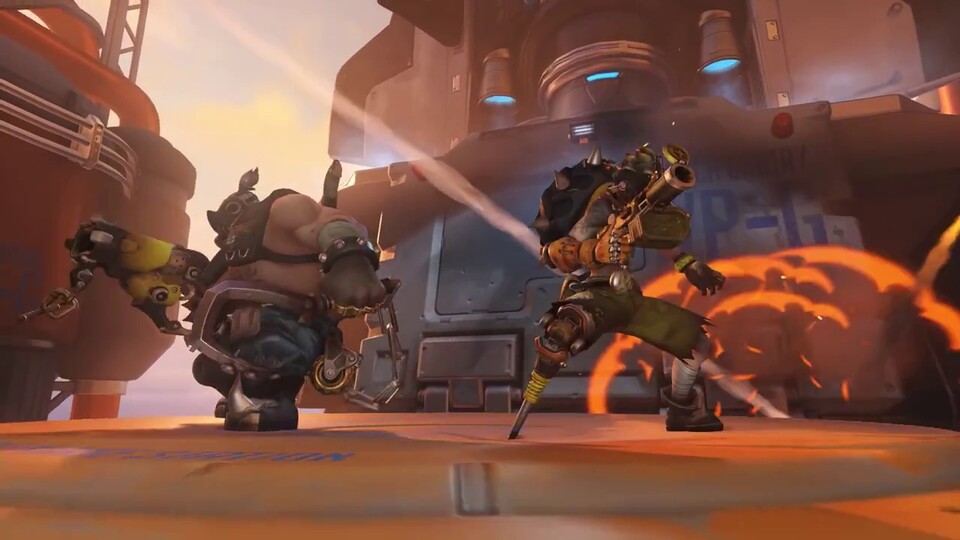 Overwatch - Vorstellungs-Trailer der Charaktere Junkrat und Roadhog