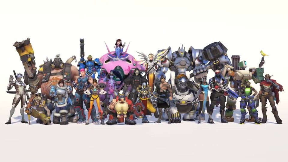 Overwatch - Gameplay-Trailer zeigt alle Helden und neue Karte