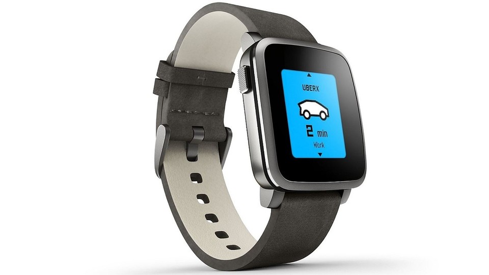 Die Pebble Time Steel ist eine Smartwatch mit ePaper-Farbdisplay und sehr guten Akkulaufzeiten.