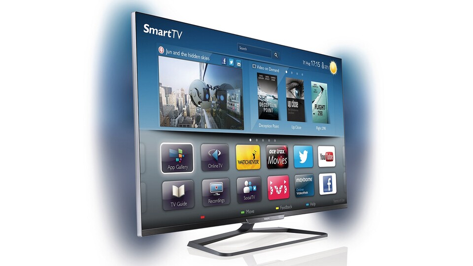 Die Smart-TV-Funktionen liegen im Trend, die meisten Spieler dürften Internet & Co. wegen des höheren Komforts aber eher über Konsole oder PC nutzen.
