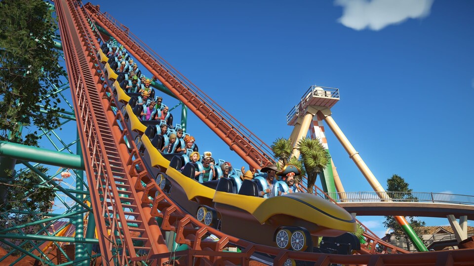 Der Patch 1.2.1 bessert das Frühlings-Update von Planet Coaster nach.