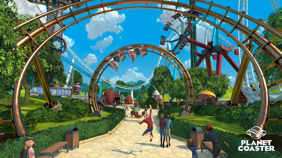 Planet Coaster: Simulation Evolved erscheint 2016 exklusiv für den PC und ist ab sofort vorbestellbar.