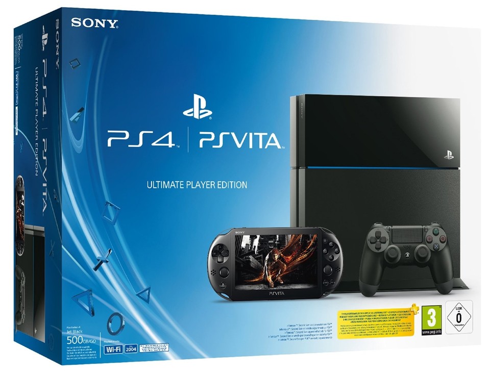 Diese »Ultimate Player Edition« mit PlayStation 4 sowie PlayStation Vita bietet Amazon Frankreich an.