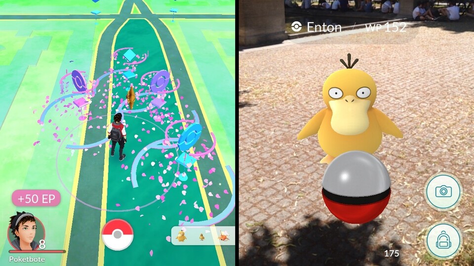 Auch am Bordeauxplatz in München befindet sich ein Hotspot für Spieler von Pokémon Go.