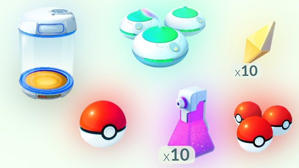 Pokémon Go: Das sind alle Items und ihr Verwendungszweck.