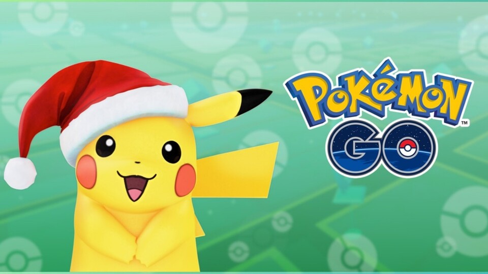 Merry Pokémas? Pikachu kann derzeit mit Weihnachtsmütze angetroffen werden. Außerdem gibt es ab sofort zwei neue Pokémon der zweiten Generation in Pokémon Go zu finden.