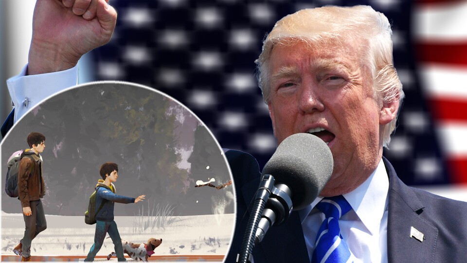 Darf Donald Trumps Politik in Spielen thematisiert werden? Für die Entwickler von Life is Strange 2 steht das im Interview mit GameStar außer Frage: »Wir benutzen Videospiele, um einen Dialog über die Gesellschaft zu führen.«