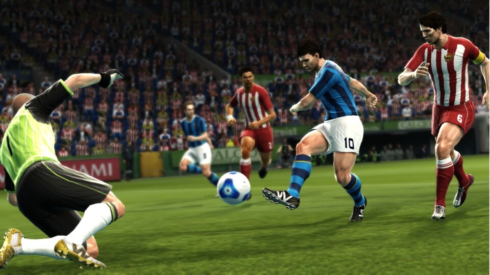 Im Dezember erscheint ein neues Update für Pro Evolution Soccer 2012.