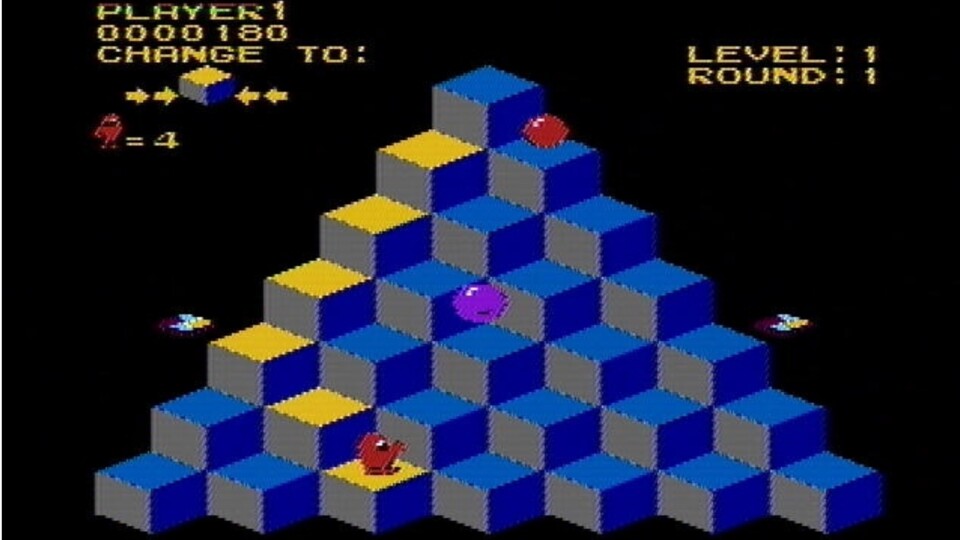 In dem Atari-Spiel Q*bert gelang es einer KI mithilfe eines Bugs, beinahe unendlich Punkte zu sammeln.