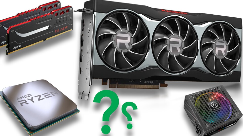 Wer sich AMDs neue Grafikkarte Radeon 6800 kaufen möchte, braucht einen entsprechenden PC fürs Upgrade. Wir verraten im Guide, welche Hardware-Komponenten am besten dazu passen.