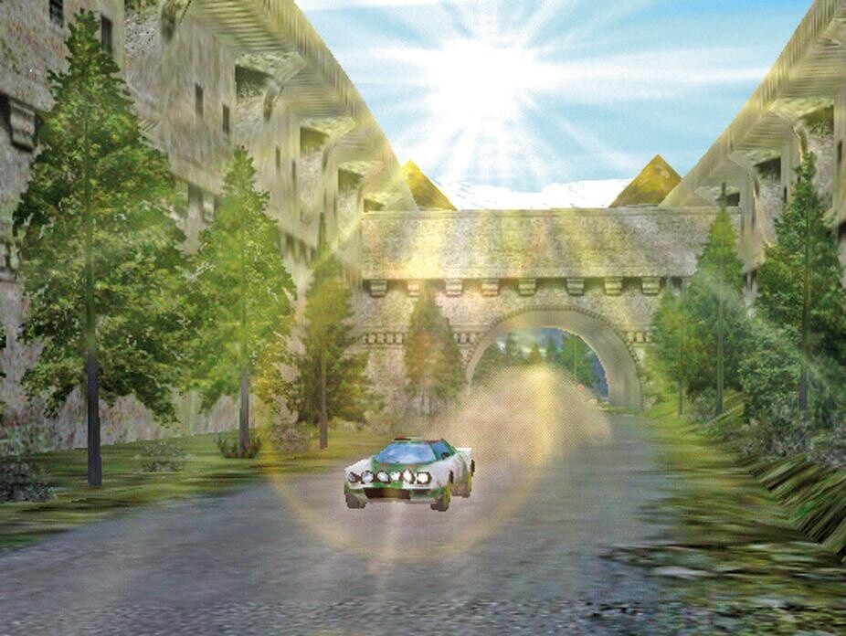 Der Lancia Stratos lässt sich mit seinem nervösen Heckantrieb erst nach sehr viel Übung kontrolliert durch die Schweizer Burgen lenken.