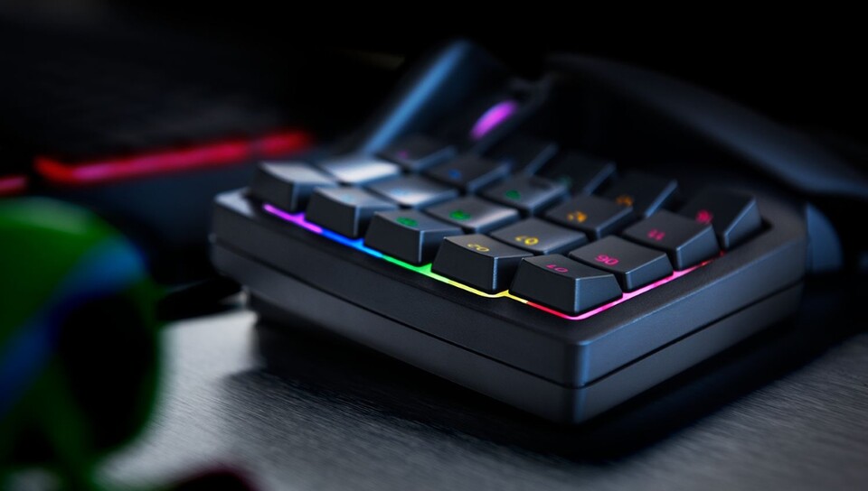 Die Razer Tartarus V2 bietet 32 programmierbare Tasten. (Bildquelle: Razer)