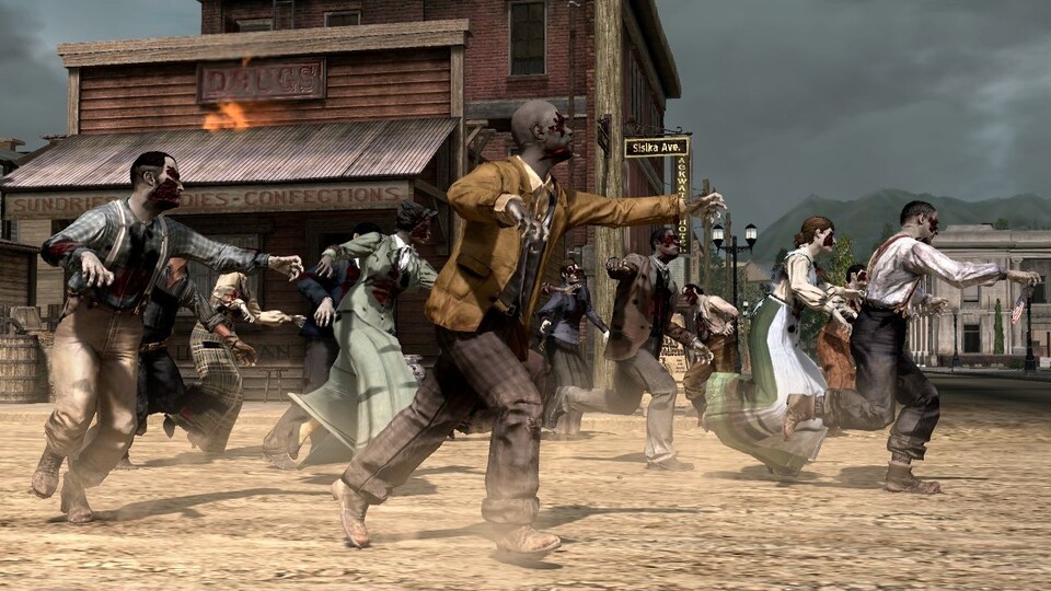 Zombies, wie hier im Red Dead Redemption-DLC Undead Nightmare, funktionieren laut Zelnick immer gut.