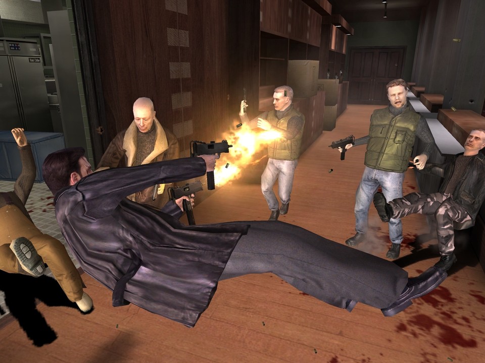 Die Zeitlupenfunktion der Max Payne-Serie setzen die Spieler auch als künstlerisches Mittel ein.