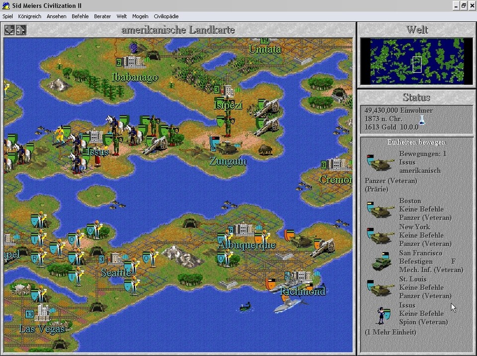 Der Rundenstrategie-Klassiker Civilization 2 war legendär schlecht übersetzt.