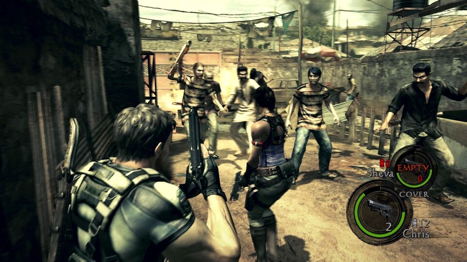 Resident Evil 5 kehrt genau wie Teil 4 dem subtilen Horror den Rücken.