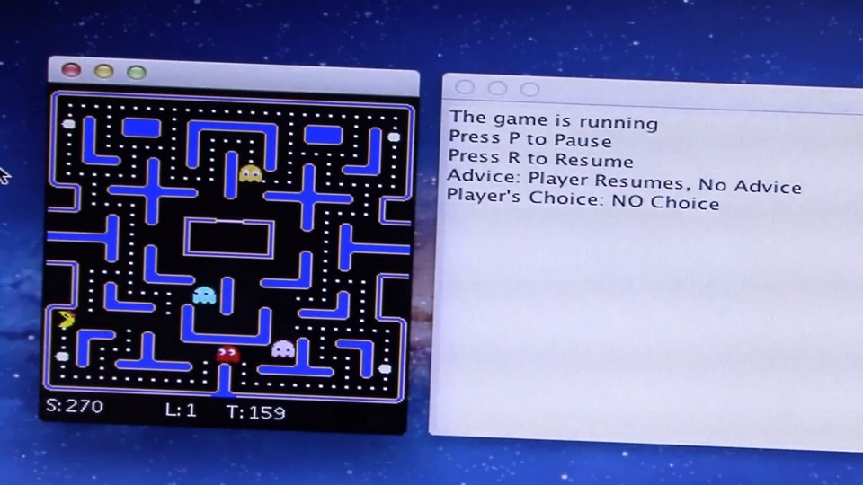 Roboter-Forschung mit Hilfe von Pac-Man (Bildquelle: WSU)