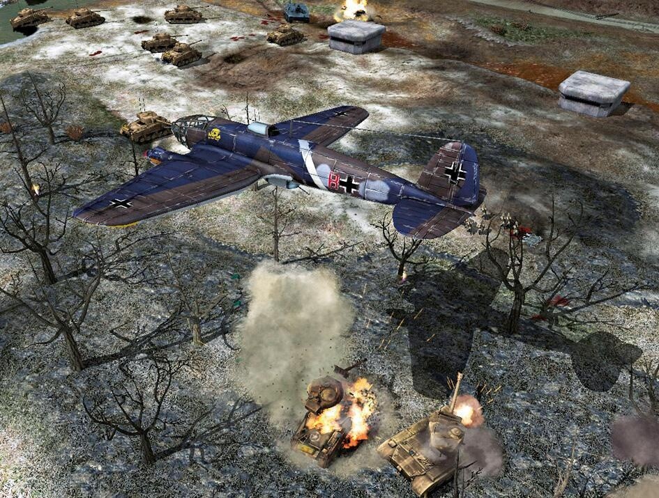 Luftunterstützung wie Bomberangriffe fordern Sie mit einem schwach gepanzerten Spähfahrzeug an.